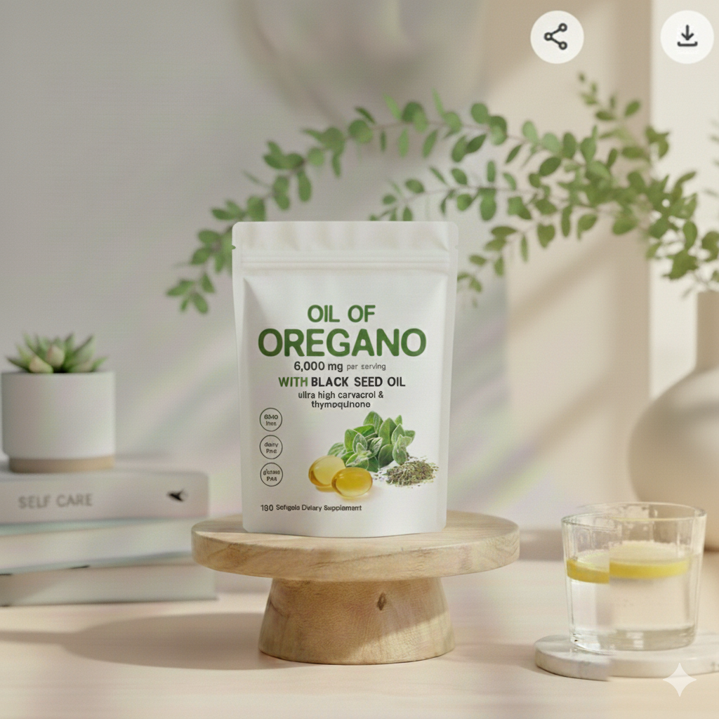 Herbal Shield Oregano + Black Seed