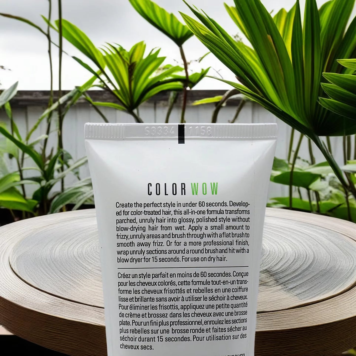 COLOR WOWONE-MINUTE TRANSFORMATION Smooth, Gloss and Refreshing Setting Cream 120Ml