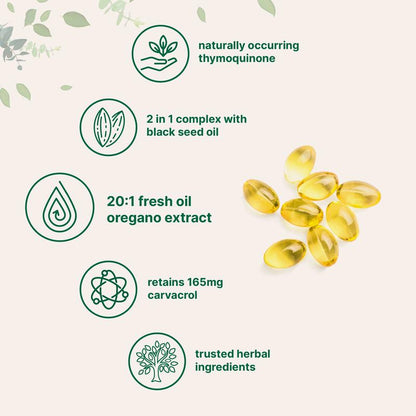 Herbal Shield Oregano + Black Seed