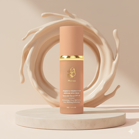 Serenro™ Phansta 4 in 1 Color mimicking Foundation, spf50