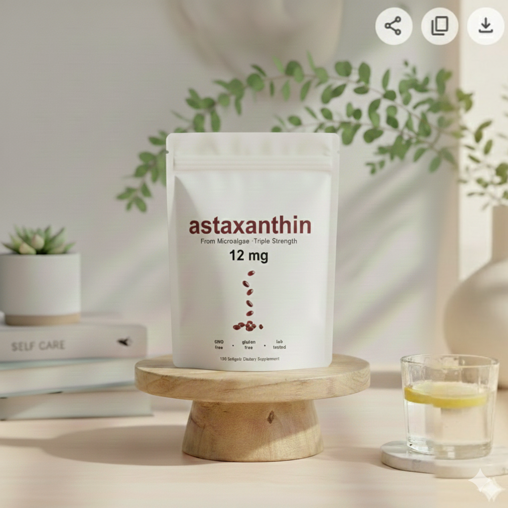 Astaxanthin 12mg Antioxidant Complex