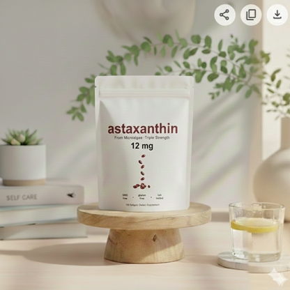 Astaxanthin 12mg Antioxidant Complex